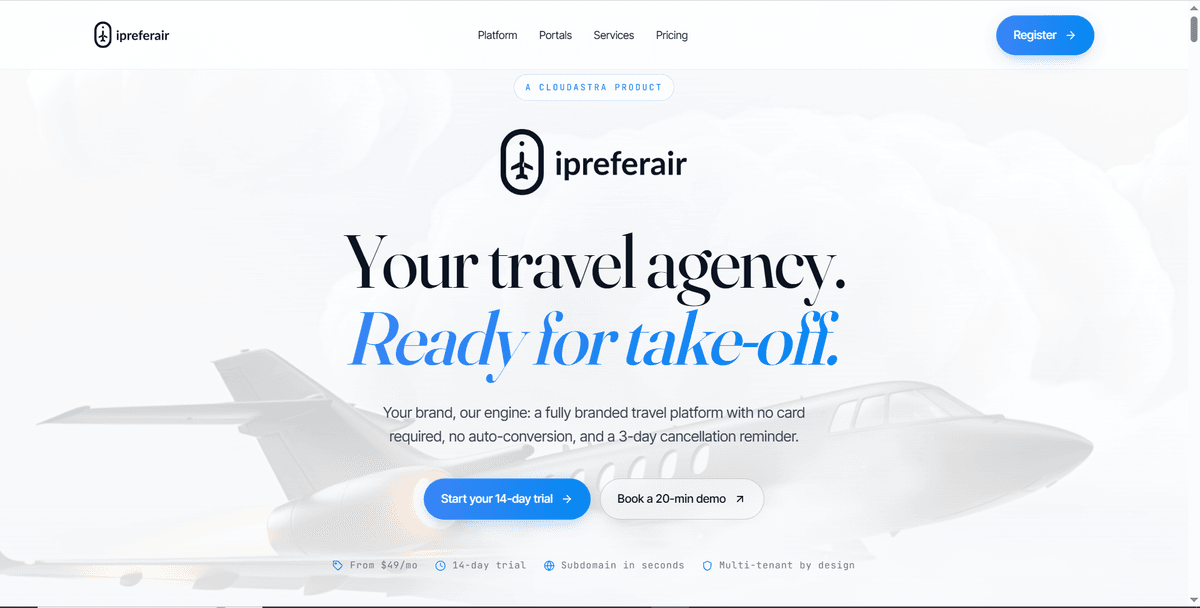 IpreferAir product preview